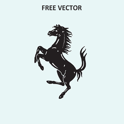 Лого феррари вектор
