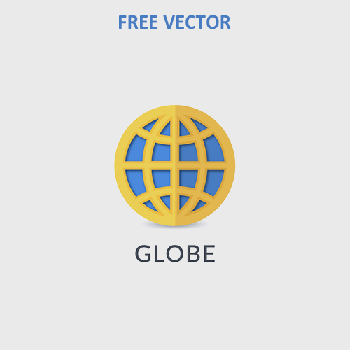 Логотип глобус в векторе