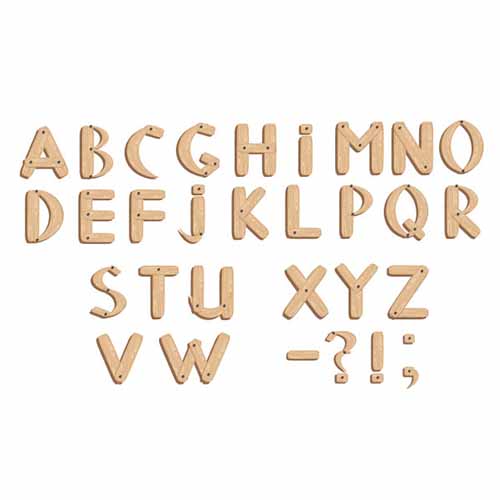 Английский Векторный Шрифт Вектор