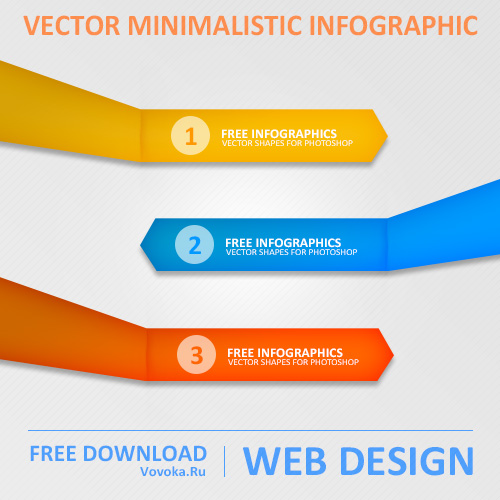 Векторная инфографика psd / csh